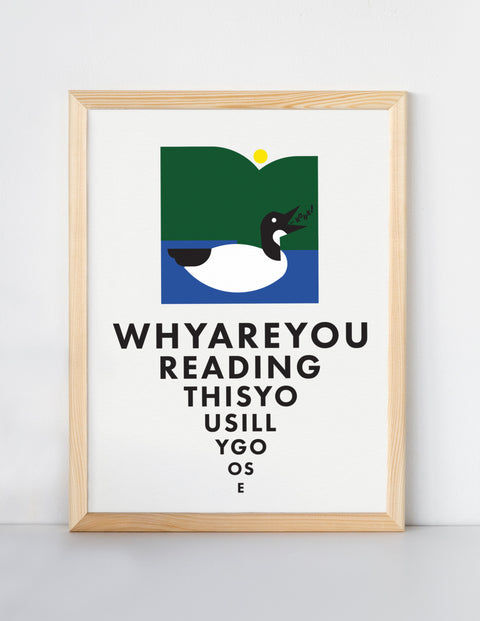 Silly Goose Print