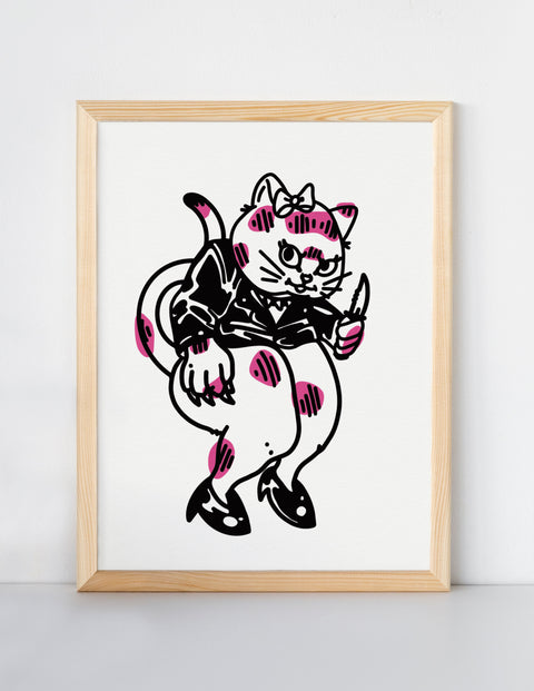 Baddie Two-Shoes Print