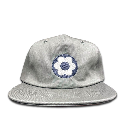 Grey Unstructured RARO Logo Hat