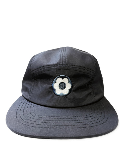 Unstructured Black Nylon RARO Camper Hat