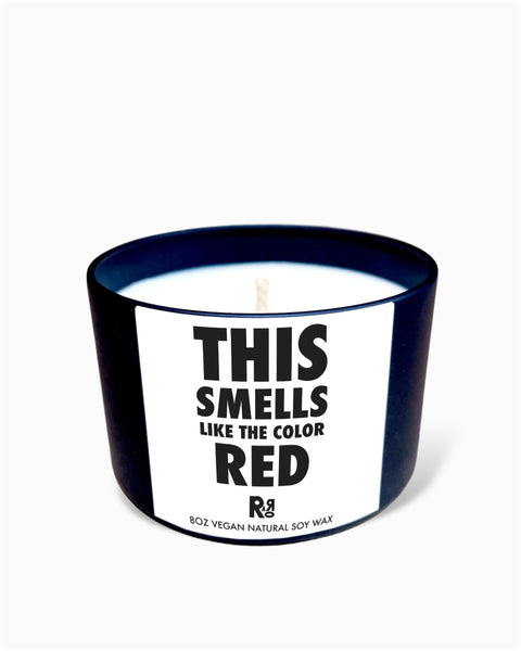 Red Scented Candle